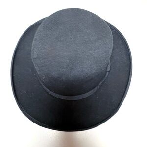 Classic Black Velvet Hat
